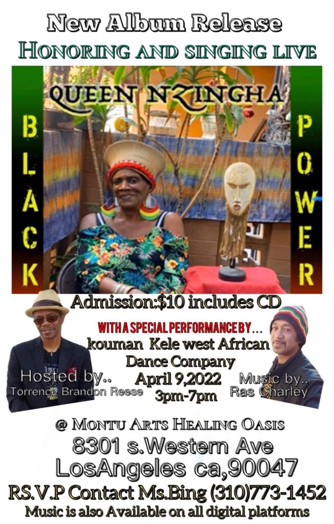 Queen Nzingha "Black Power" New Album Release