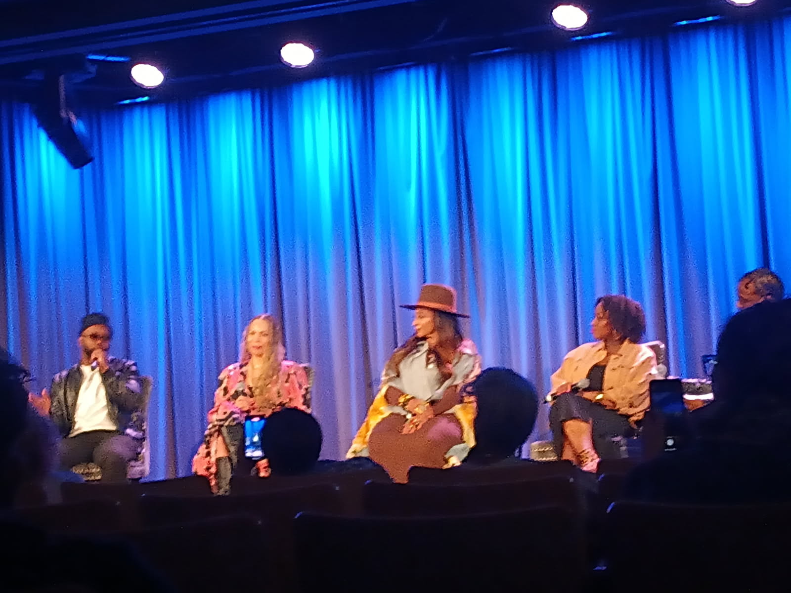Roahn Hylton, Taura Stinson, Autum Rowe, Qiana Conley Akinro and Schlyer O’Neal; Photo: Yevette Renee