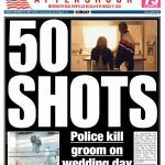 Photo of the movie poster for AFTERSHOCK; NICOLE P. BELL